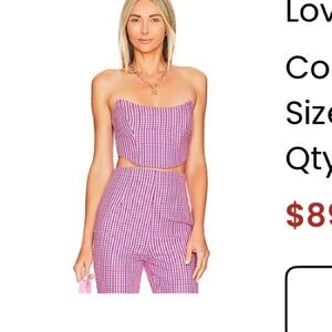 Lovers + Friends Torrance Pant & Top - Pink Multi